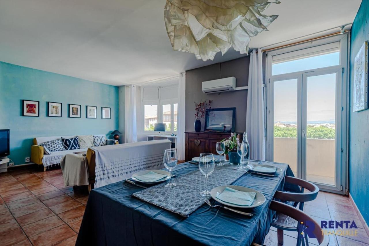 Sous le signe de l'art déco Vue magnifique Appartamento Perpignano Esterno foto