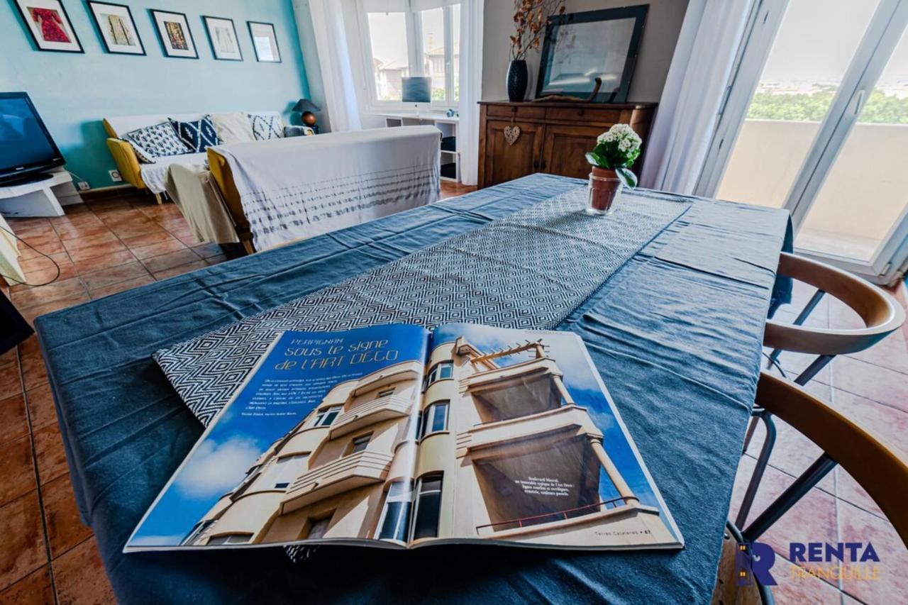 Sous le signe de l'art déco Vue magnifique Appartamento Perpignano Esterno foto